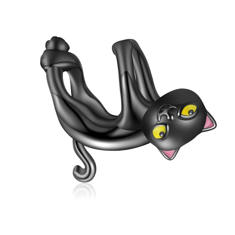 Black Cat Charm Bead