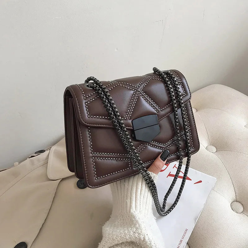 Rivet Chain Crossbody
