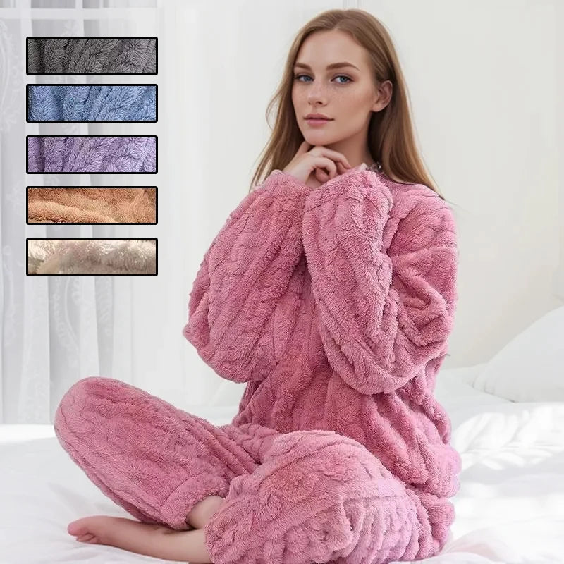 Flannel Winter Pajama Set