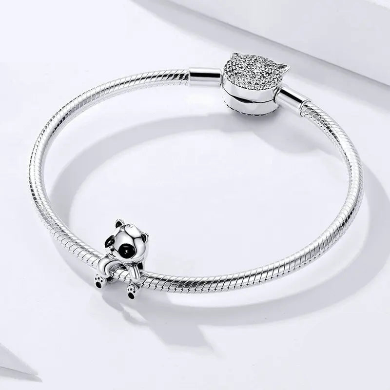 Black Cat Charm Bead