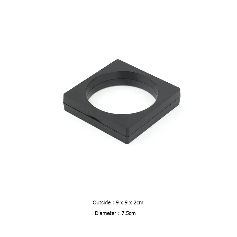 Visible PE Film Jewelry Display & Storage Box Mirror Quenn