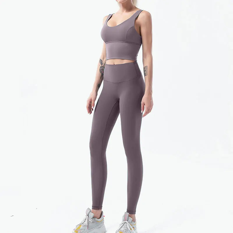 mirrorquenn ultra-soft touch Yoga Set for Women in shop online women's fashion