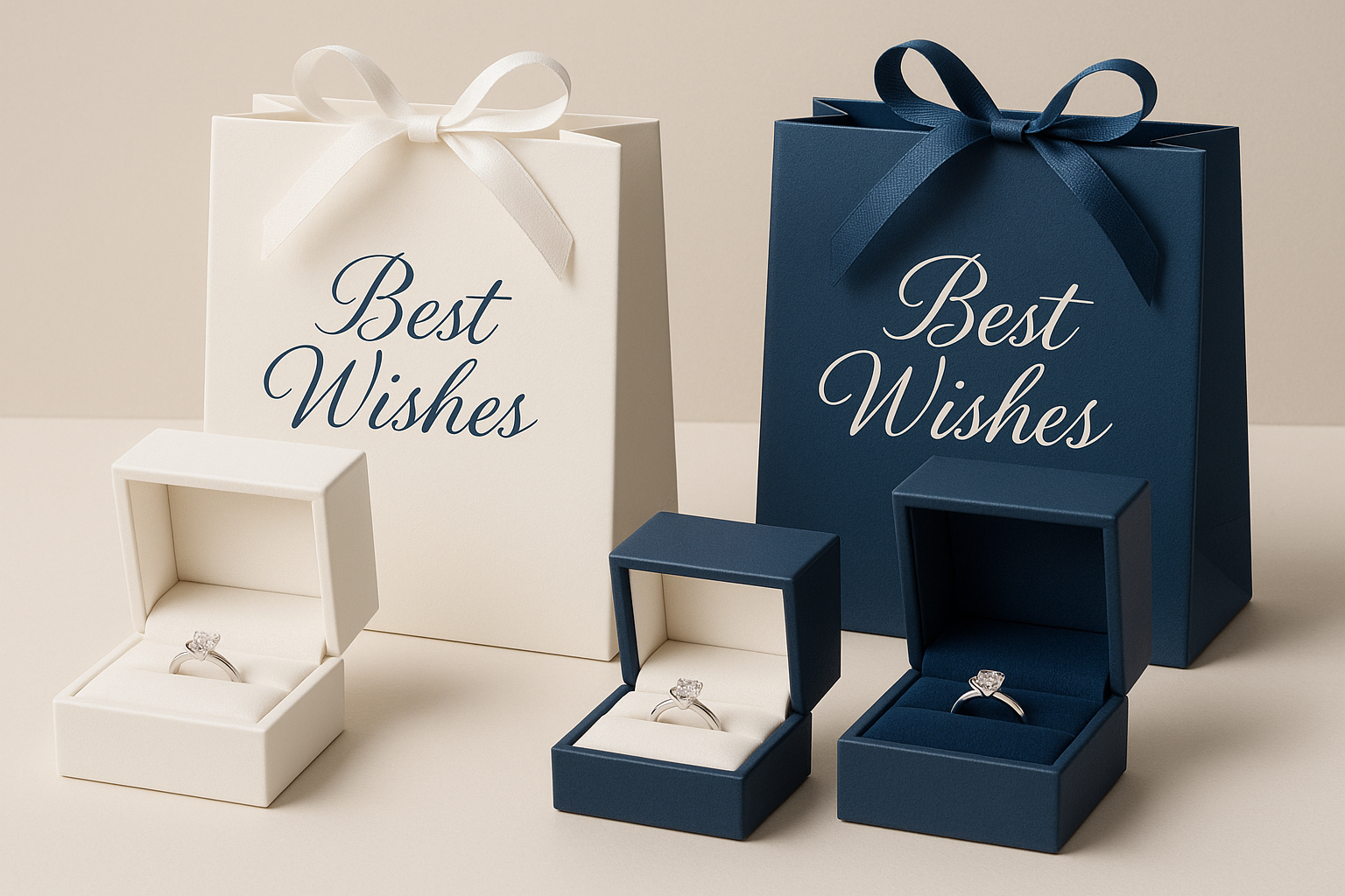 write best wishes on the bag