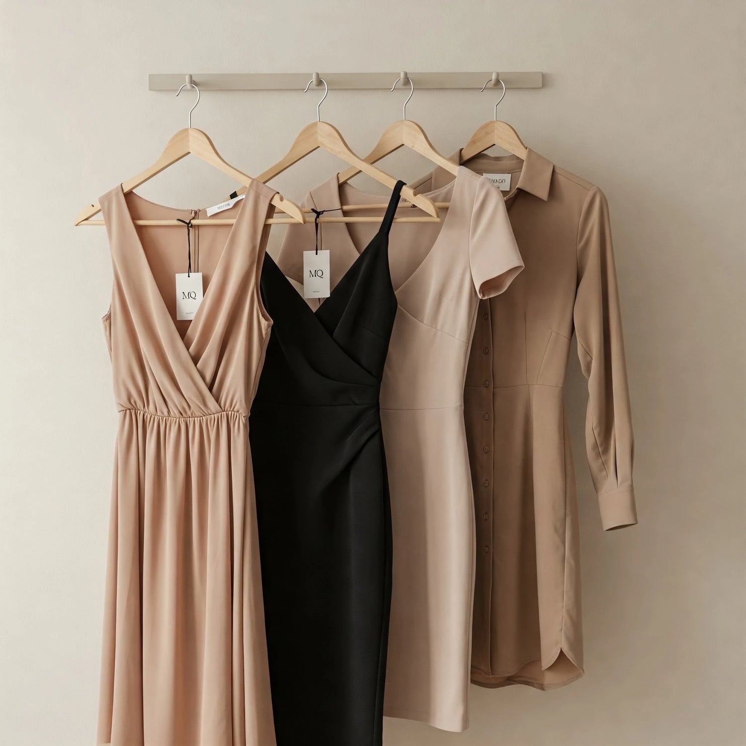 Stylish women’s dresses featuring trendy designs for work, casual outings, and special events
