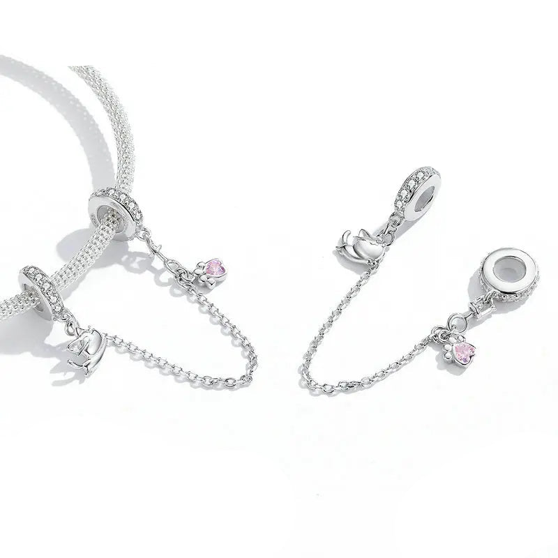 Safety Chain Charm