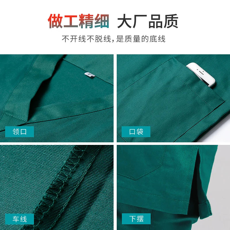 Button-Up Scrub Top