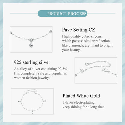 925 Sterling Silver Snake Chain Anklet Adjustable Turtle
