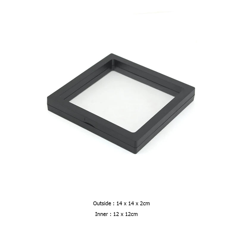 Visible PE Film Jewelry Display & Storage Box Mirror Quenn
