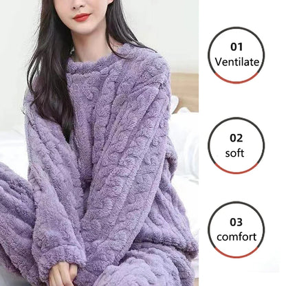 Flannel Winter Pajama Set