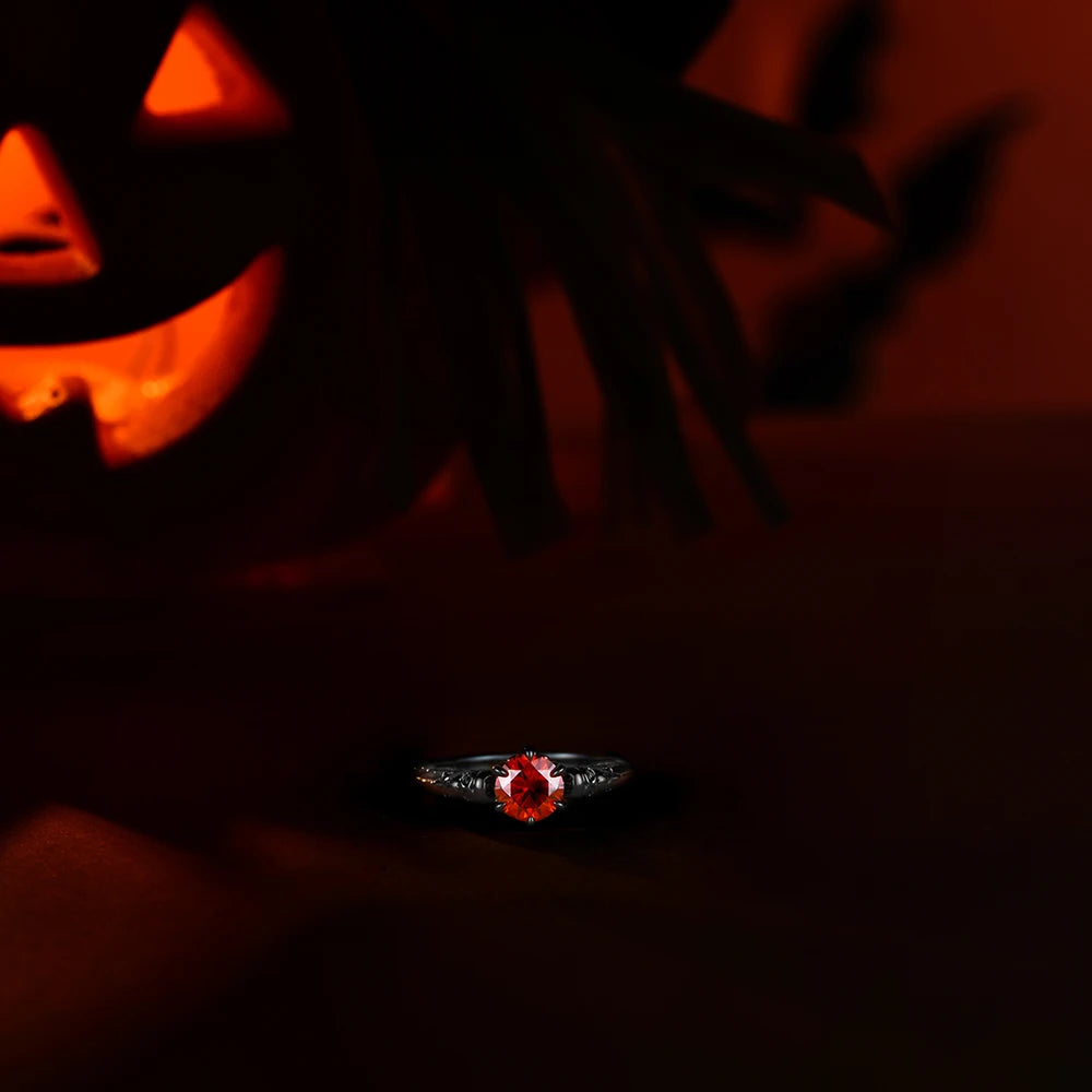 MirrorQuenn™ 1.0CT Round Brilliant Moissanite Solitaire Ring