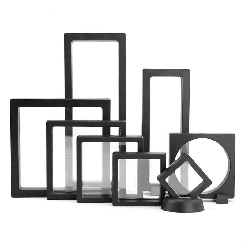 Visible PE Film Jewelry Display & Storage Box Mirror Quenn