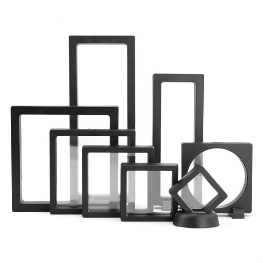 Visible PE Film Jewelry Display & Storage Box Mirror Quenn
