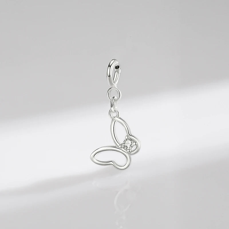 The Silver Flight Butterfly Charm