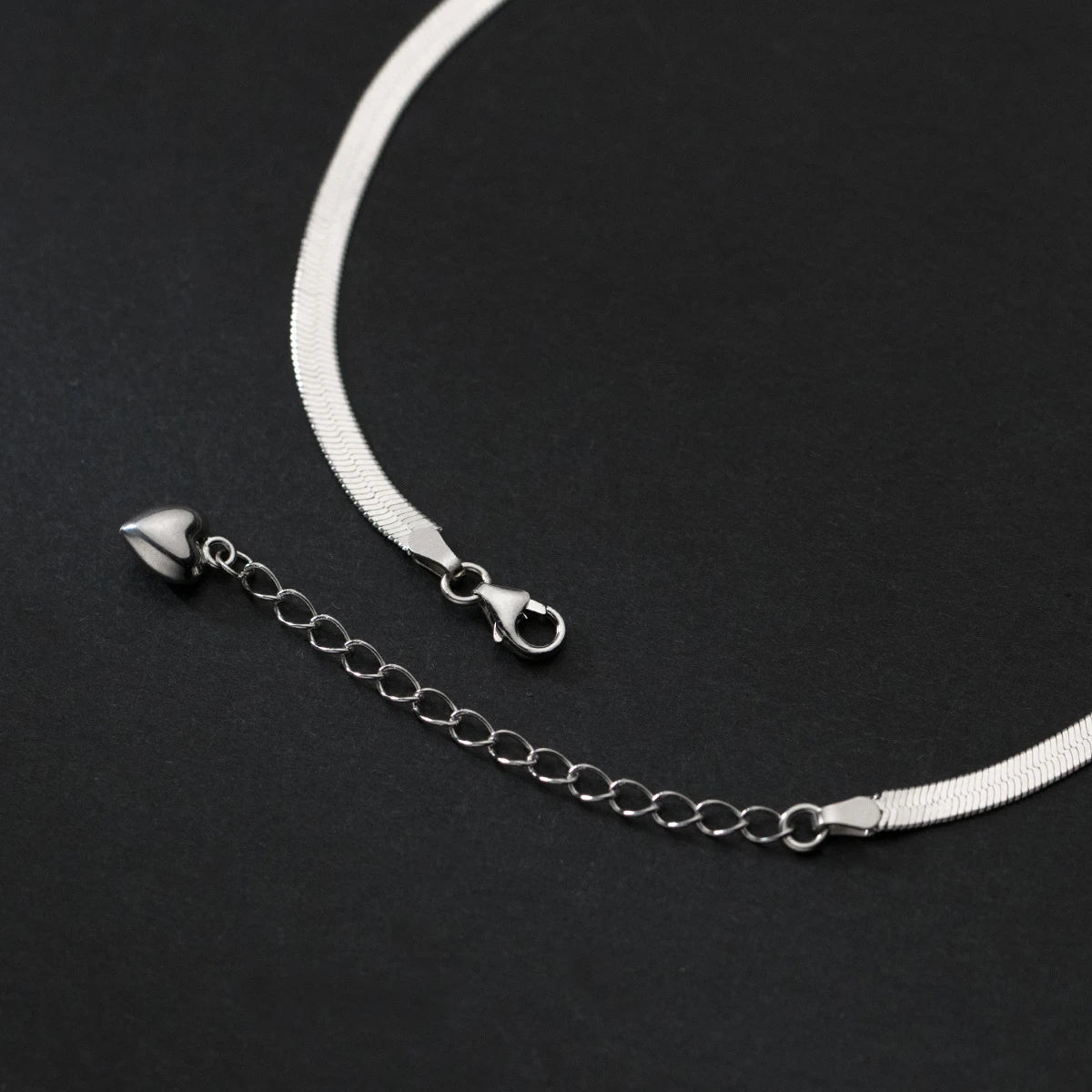 Modian Foot Jewelry Anklet Simple Snake Exquisite Bracelet For Women Real 925 Sterling Silver Anklets For Women Party Gifts Mirror Quenn