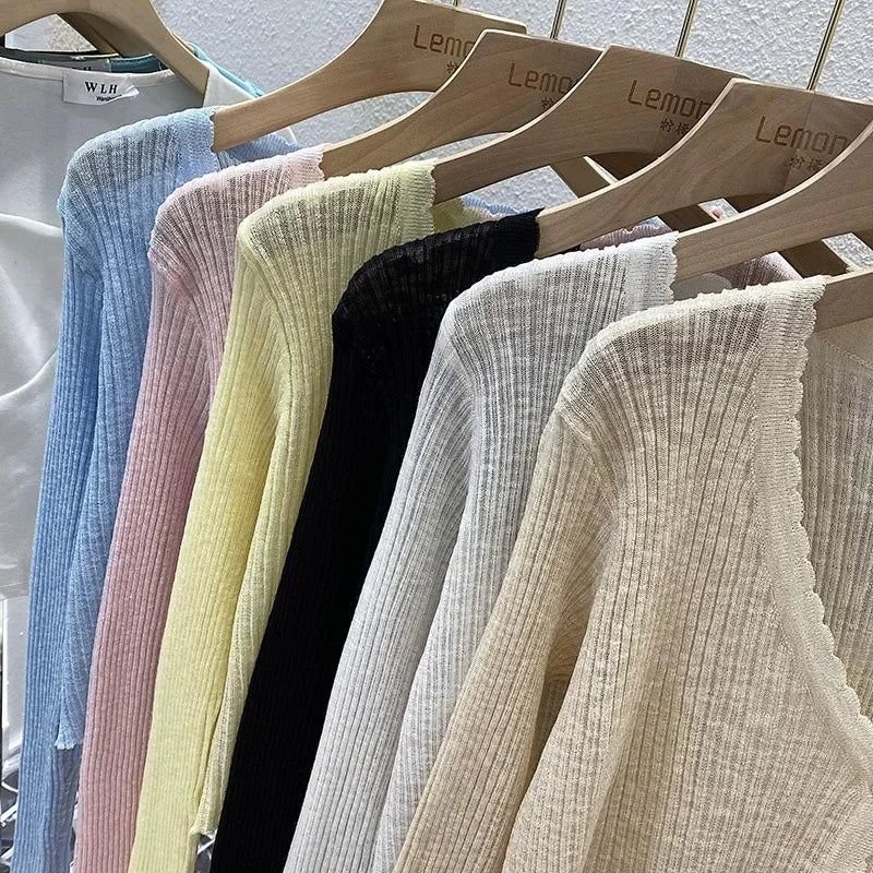 Ice Silk Cardigan
