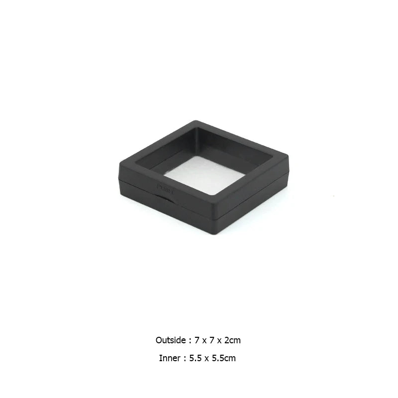 Visible PE Film Jewelry Display & Storage Box Mirror Quenn