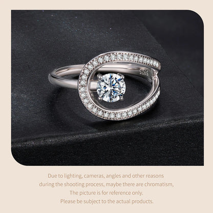 Moissanite Wedding Band 925 Sterling Silver Gold Plated Ring