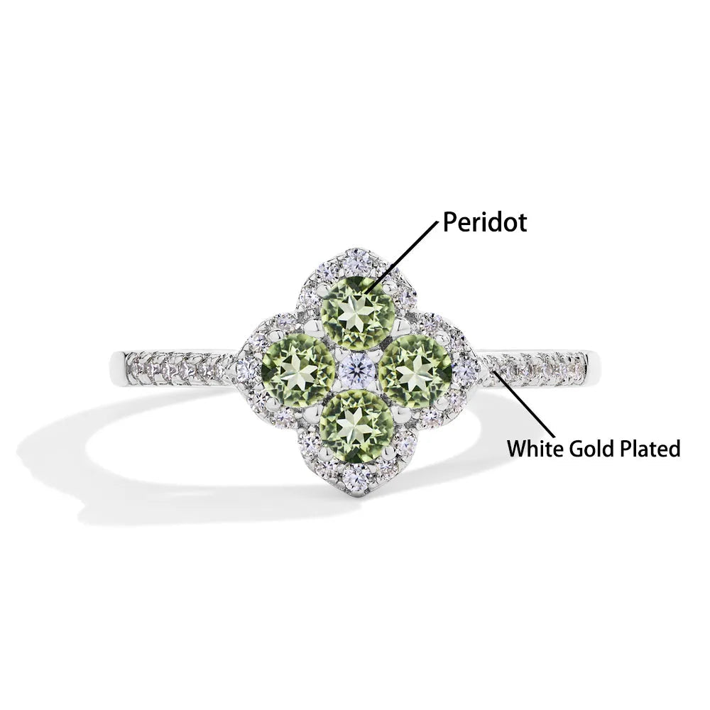 Classic Moissanite Engagement Ring in Sterling Silver - Mirror Quenn - shop now worldwide shipping