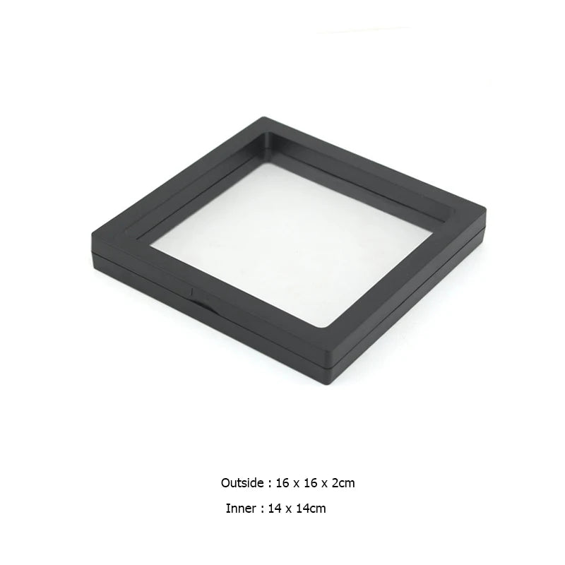Visible PE Film Jewelry Display & Storage Box Mirror Quenn