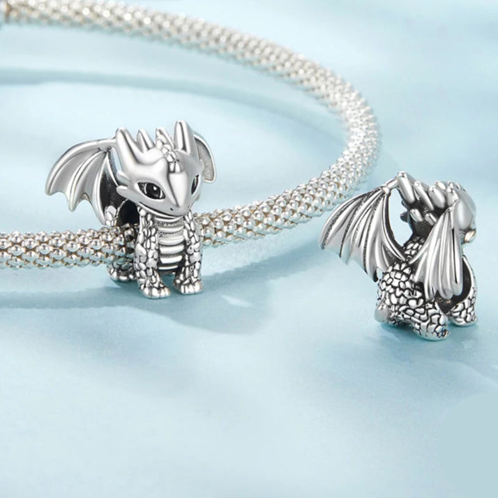 Flying Dragon Charm - Mirror Quenn - shop now worldwide shipping