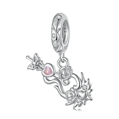 Moissanite Full Pendant Necklace Sterling Silver