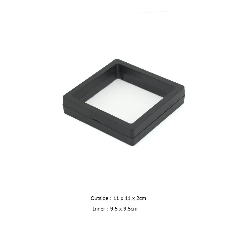 Visible PE Film Jewelry Display & Storage Box Mirror Quenn