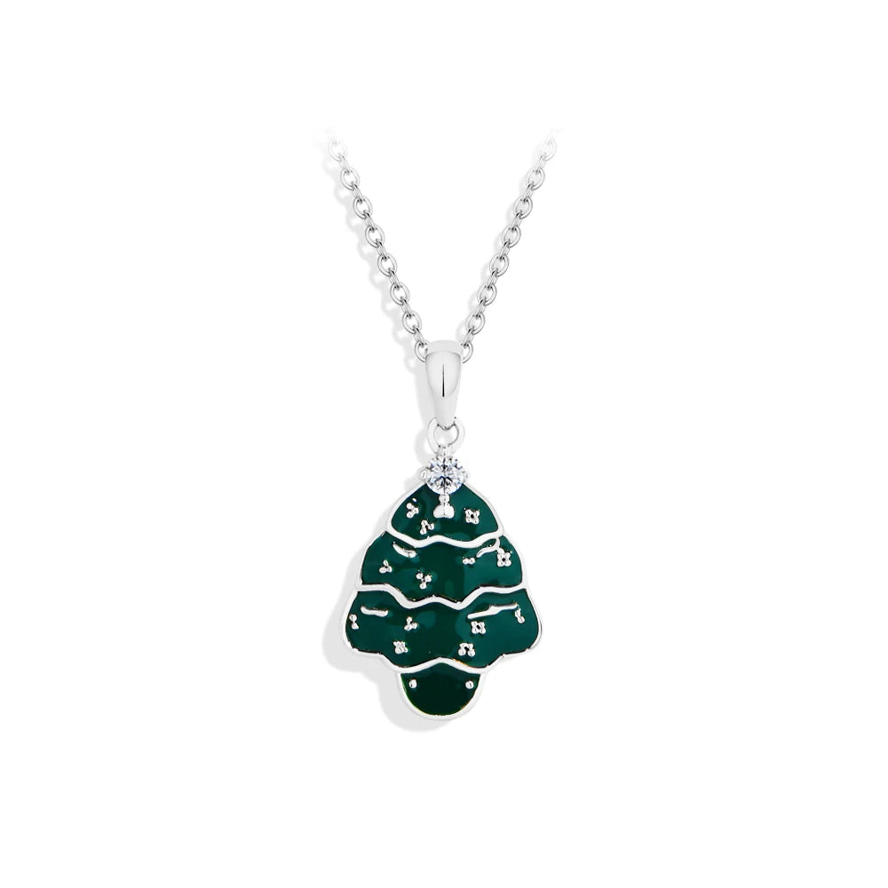 The Frost Pine Moissanite Necklace