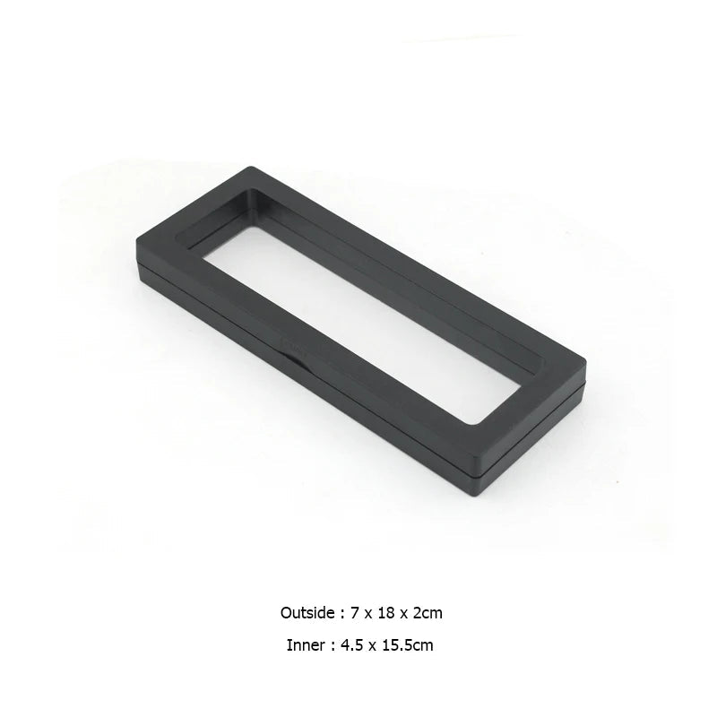 Visible PE Film Jewelry Display & Storage Box Mirror Quenn