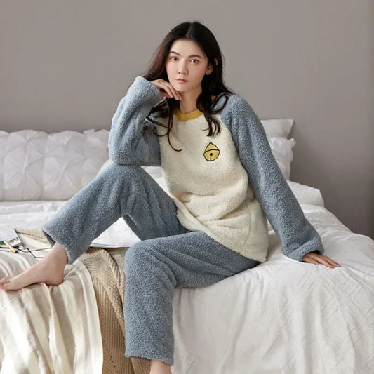 Flannel Bear Pajama Set