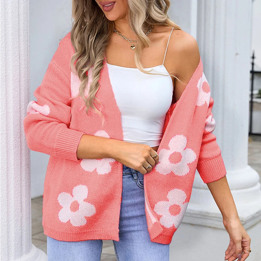 Flower Y2K Cardigan