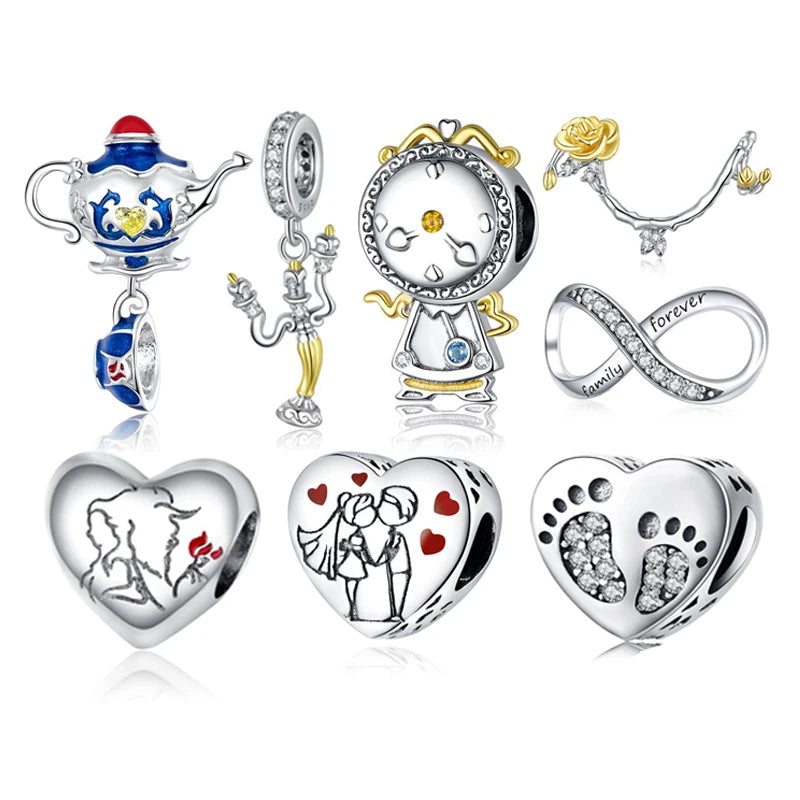 Magic Clock Pendant Charm