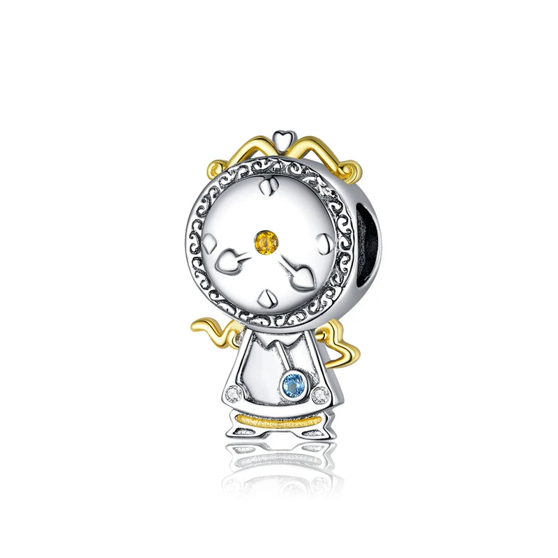 Magic Clock Pendant Charm