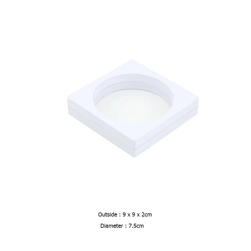 Visible PE Film Jewelry Display & Storage Box Mirror Quenn