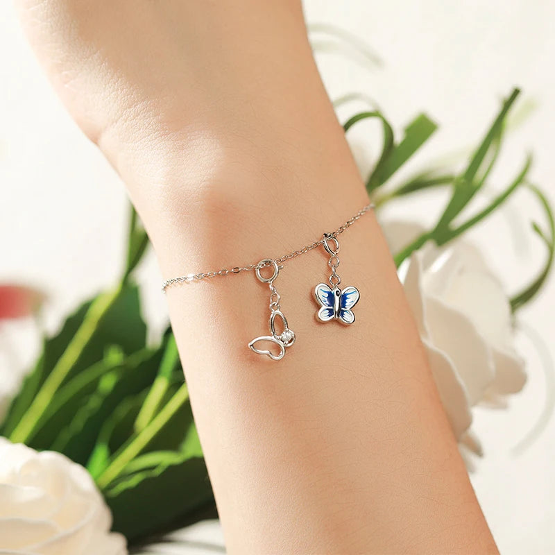 The Silver Flight Butterfly Charm