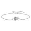   MirrorQuenn  1CT Moissanite Sterling Silver Bracelet 1.0 CT-0.6 CT 