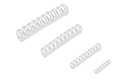   MirrorQuenn  4-Piece Spiral Ring Size Adjuster for Loose Rings (Transparent) Flat 5mm-Round 5mm-Flat 3mm-Round 3mm-Mixed 