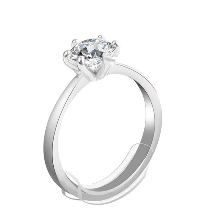   MirrorQuenn  8-Piece Invisible Silicone Ring Size Adjuster for Loose Rings 8 x Sizes 