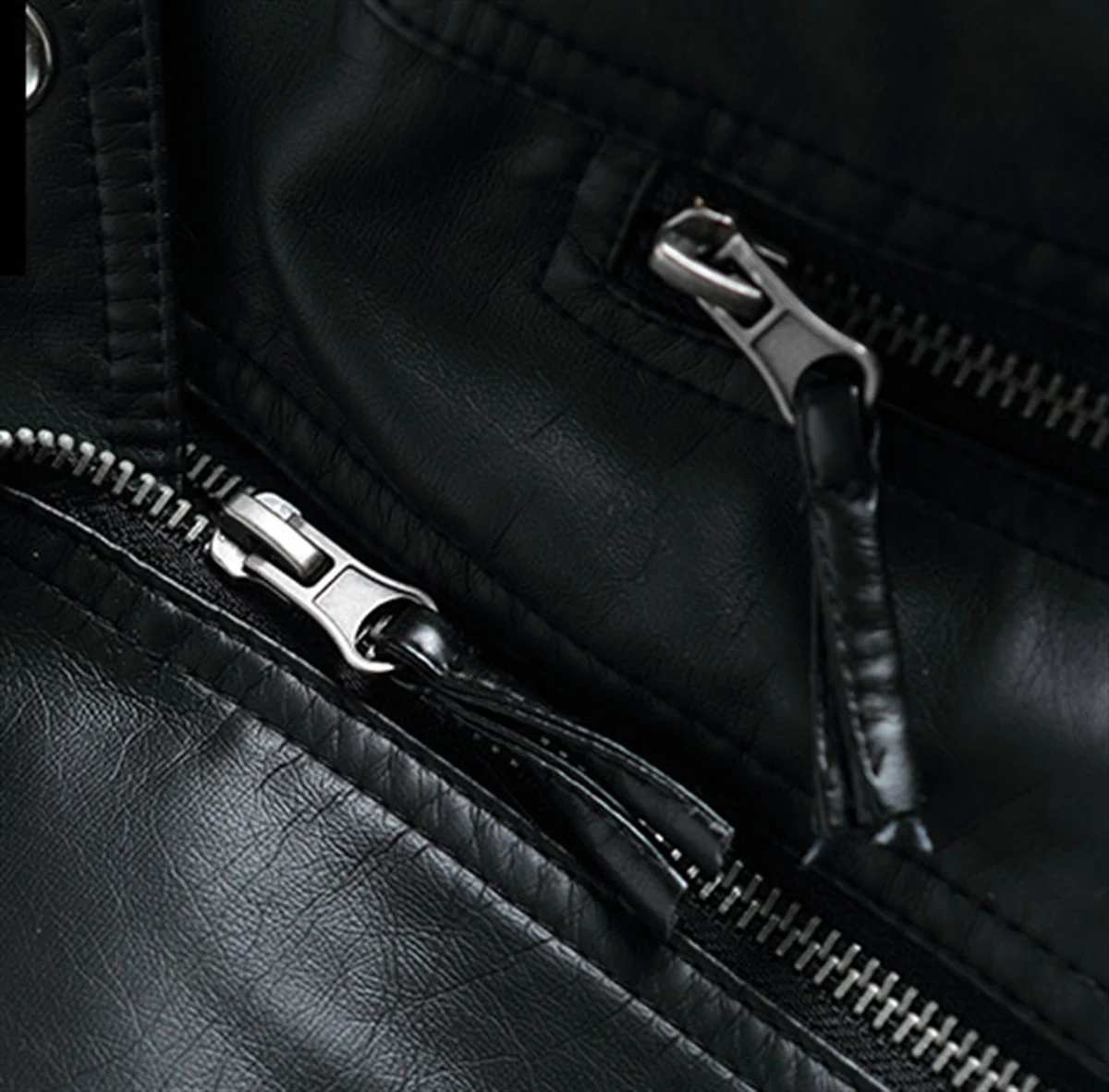 mirrorquenn Chic Leather Jacket in shop online women's fashion