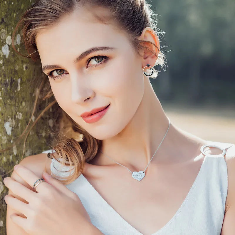   MirrorQuenn  Double Circle Black & Clear CZ Sterling Silver Ring SCR114 / 7-SCR114 / 6-SCR082 / 7-SCR082 / 6-SCR114 / 9 