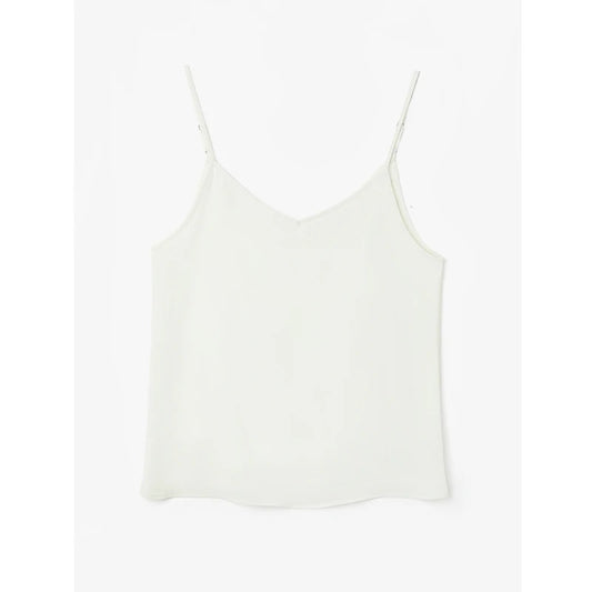 mirrorquenn Elegant V-Neck Cami Top for Women in shop online women's fashion