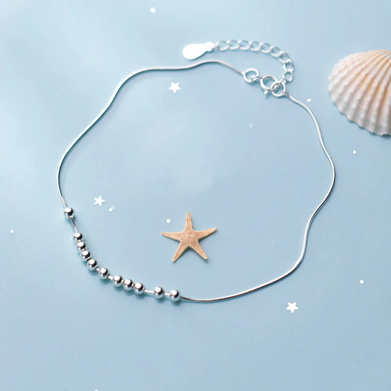   MirrorQuenn  Little Balls Link Chain Anklet Anklet 