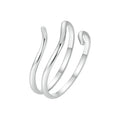   MirrorQuenn  Minimalist Gold Multi-Layer Adjustable Ring Silver / Yes-Gold / Yes 