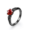   MirrorQuenn  MirrorQuenn™ 1.0CT Round Brilliant Moissanite Solitaire Ring 925 Sterling Silver / Black Gold / 5-925 Sterling Silver / Black Gold / 6-925 Sterling Silver / Black Gold / 6.5-925 Sterling Silver / Black Gold / 7-925 Sterling Silver / Black Gold / 7.5 