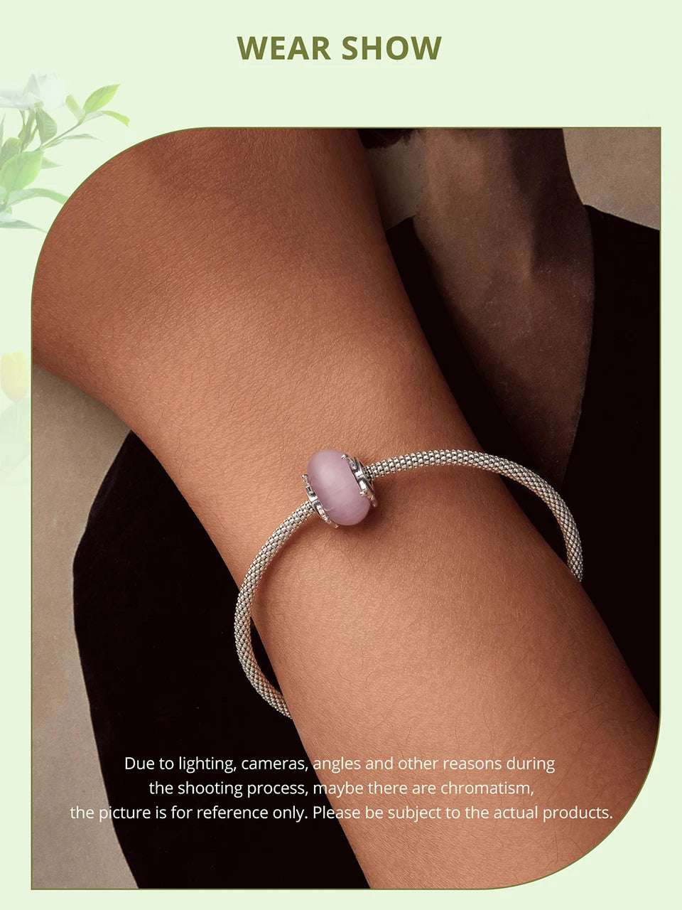 mirrorquenn Moissanite Full Pendant Necklace Sterling Silver in shop online women's fashion