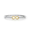   MirrorQuenn  Romantic Heart Sterling Silver Cocktail Ring Infinity / 5-Infinity / 6-Infinity / 7-Infinity / 8-Infinity / 9 