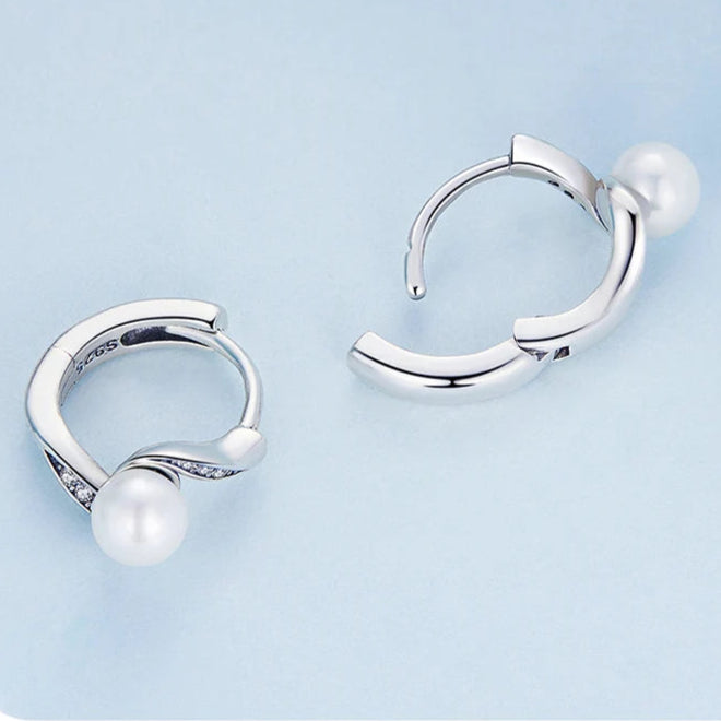   MirrorQuenn  Shell Pearl Jewelry Set 7-8-6 