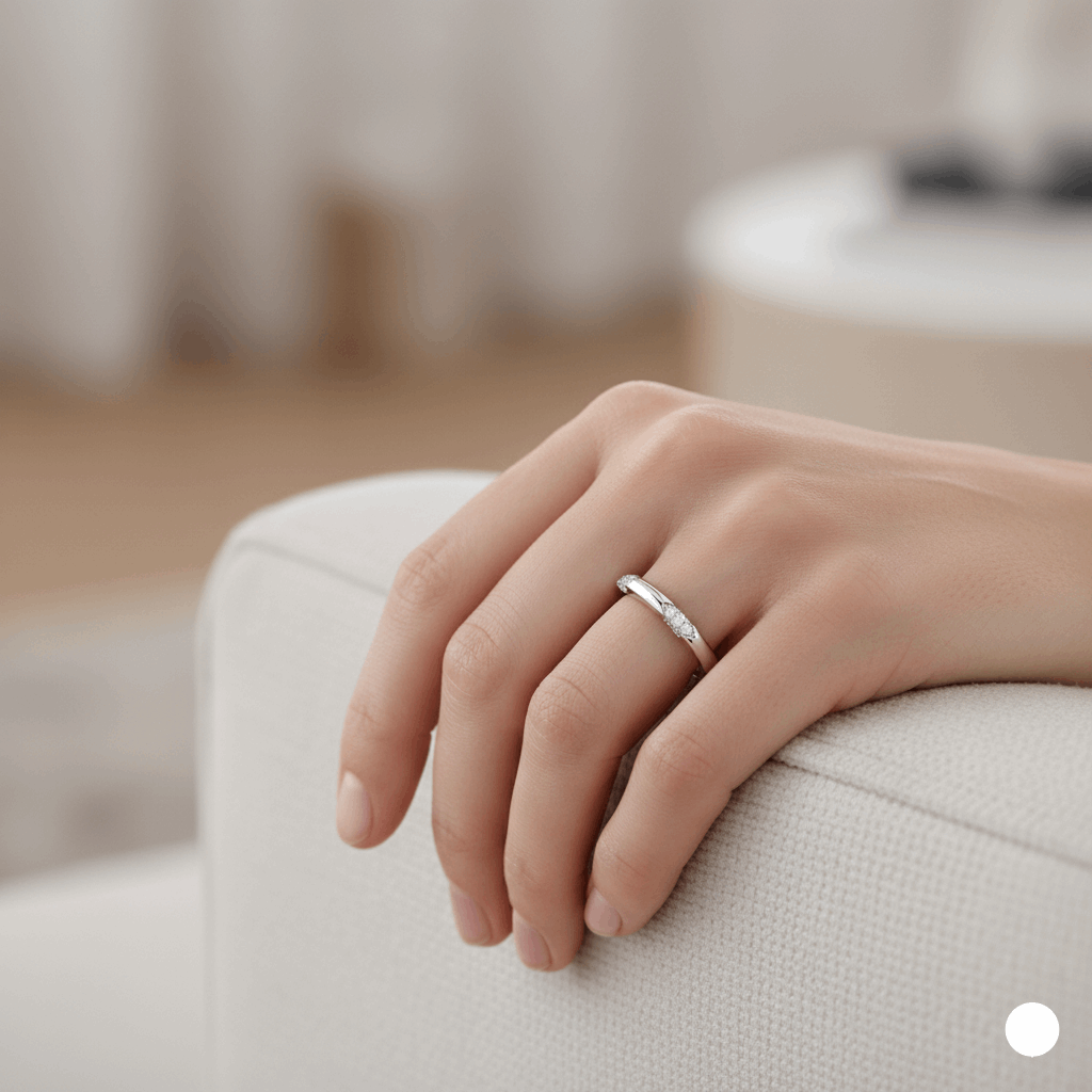   MirrorQuenn rings Simple Moissanite Sterling Silver Ring D VVS1 Moissanite / Yellow Gold Plated / 4-D VVS1 Moissanite / Yellow Gold Plated / 4.5-D VVS1 Moissanite / Yellow Gold Plated / 5-D VVS1 Moissanite / Yellow Gold Plated / 5.5-D VVS1 Moissanite / Yellow Gold Plated / 6 