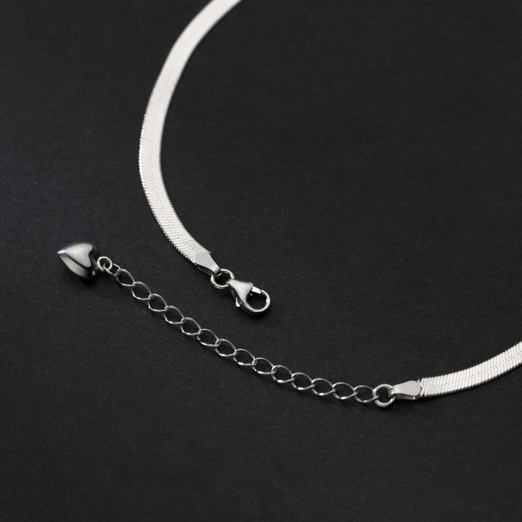   MirrorQuenn  Snake Chain Anklet Gold Color-Silver Color 