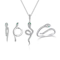   MirrorQuenn  Snake Jewelry Set Default Title 