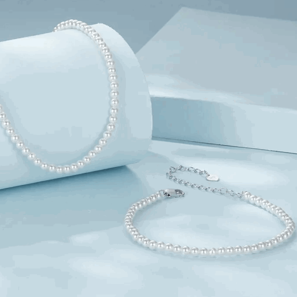   MirrorQuenn  Sterling Silver South Sea Pearl Necklace SCN526 